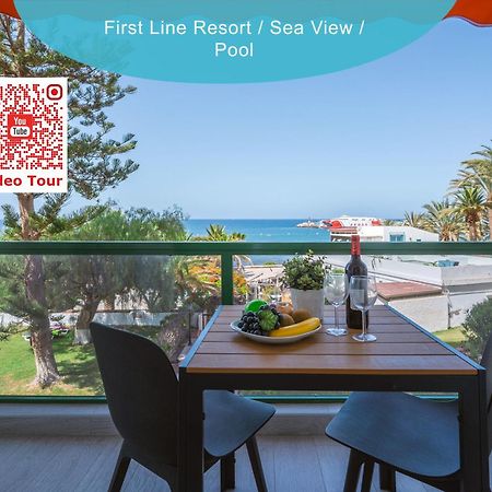 Go2Tenerife Apart'Dida Pool & First Line Of The Sea Los Cristianos  Exteriör bild
